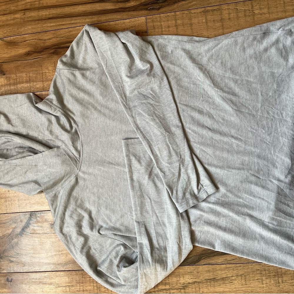 Nike Dri-FIT Gray Long Sleeve Shirt